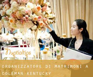 Organizzatore di matrimoni a Coleman (Kentucky)