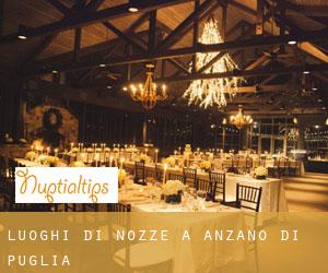 Luoghi di nozze a Anzano di Puglia