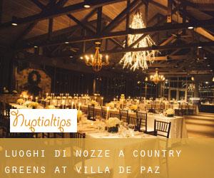 Luoghi di nozze a Country Greens at Villa de Paz