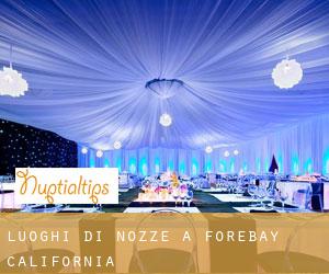 Luoghi di nozze a Forebay (California)