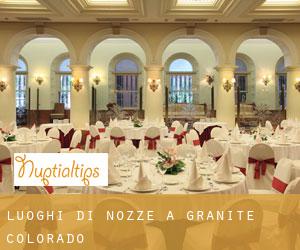 Luoghi di nozze a Granite (Colorado)