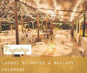 Luoghi di nozze a McClave (Colorado)
