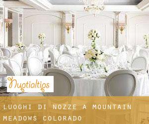 Luoghi di nozze a Mountain Meadows (Colorado)
