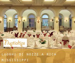 Luoghi di nozze a Rich (Mississippi)