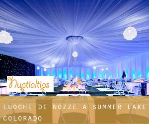 Luoghi di nozze a Summer Lake (Colorado)