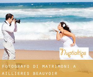 Fotografo di matrimoni a Aillières-Beauvoir