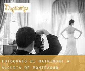 Fotografo di matrimoni a Alcudia de Monteagud