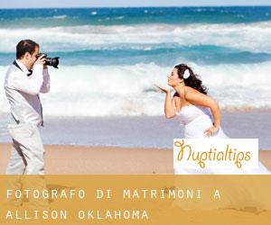 Fotografo di matrimoni a Allison (Oklahoma)