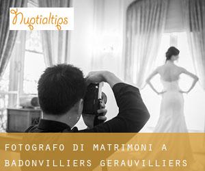 Fotografo di matrimoni a Badonvilliers-Gérauvilliers