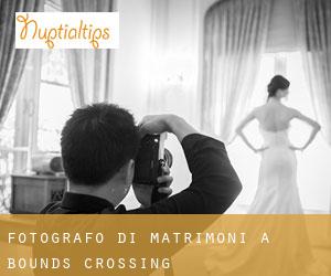 Fotografo di matrimoni a Bounds Crossing