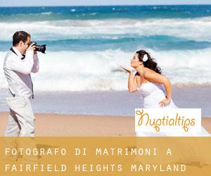 Fotografo di matrimoni a Fairfield Heights (Maryland)