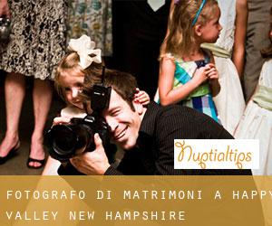 Fotografo di matrimoni a Happy Valley (New Hampshire)
