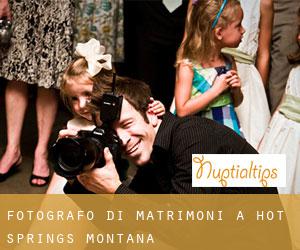 Fotografo di matrimoni a Hot Springs (Montana)
