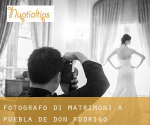 Fotografo di matrimoni a Puebla de Don Rodrigo