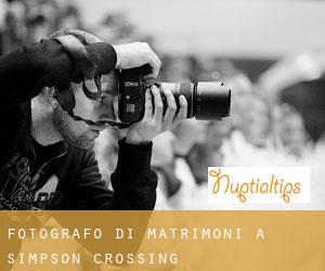 Fotografo di matrimoni a Simpson Crossing