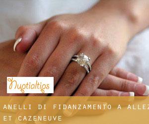 Anelli di fidanzamento a Allez-et-Cazeneuve