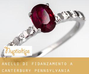 Anelli di fidanzamento a Canterbury (Pennsylvania)