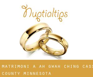 matrimoni a Ah-gwah-ching (Cass County, Minnesota)