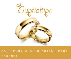 matrimoni a Aleu (Ariège, Midi-Pirenei)