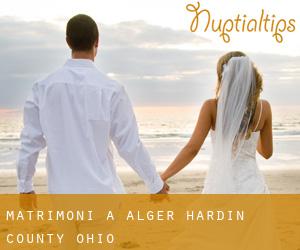 matrimoni a Alger (Hardin County, Ohio)