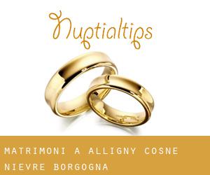 matrimoni a Alligny-Cosne (Nièvre, Borgogna)