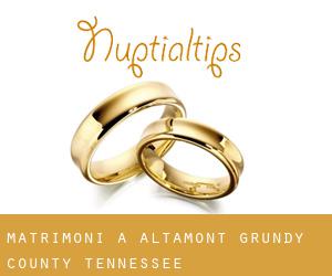 matrimoni a Altamont (Grundy County, Tennessee)