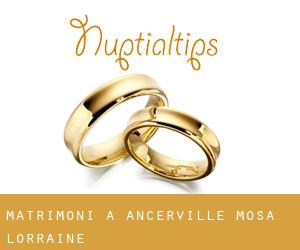 matrimoni a Ancerville (Mosa, Lorraine)