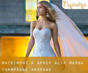 matrimoni a Aprey (Alta Marna, Champagne-Ardenne)