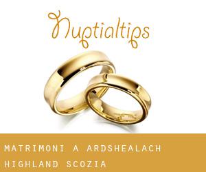 matrimoni a Ardshealach (Highland, Scozia)