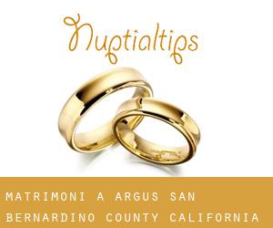 matrimoni a Argus (San Bernardino County, California)