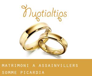 matrimoni a Assainvillers (Somme, Picardia)