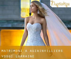 matrimoni a Auzainvilliers (Vosgi, Lorraine)