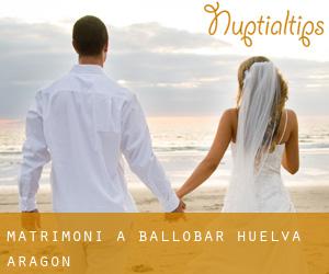 matrimoni a Ballobar (Huelva, Aragon)