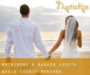 matrimoni a Barker (Judith Basin County, Montana)