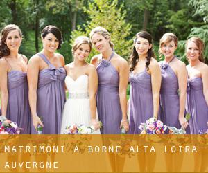 matrimoni a Borne (Alta Loira, Auvergne)