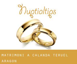 matrimoni a Calanda (Teruel, Aragon)