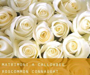 matrimoni a Callowbeg (Roscommon, Connaught)
