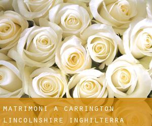 matrimoni a Carrington (Lincolnshire, Inghilterra)