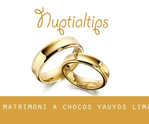 matrimoni a Chocos (Yauyos, Lima)
