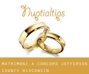 matrimoni a Concord (Jefferson County, Wisconsin)