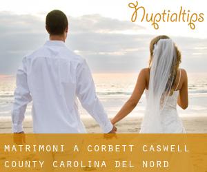 matrimoni a Corbett (Caswell County, Carolina del Nord)