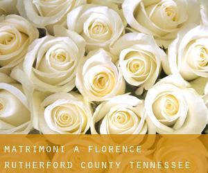 matrimoni a Florence (Rutherford County, Tennessee)
