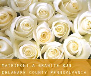 matrimoni a Granite Run (Delaware County, Pennsylvania)