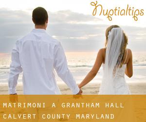 matrimoni a Grantham Hall (Calvert County, Maryland)