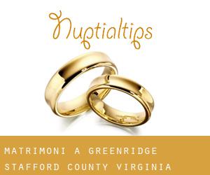 matrimoni a Greenridge (Stafford County, Virginia)
