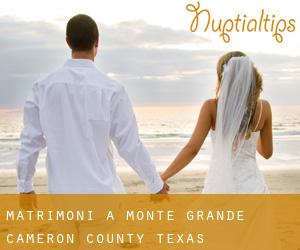 matrimoni a Monte Grande (Cameron County, Texas)