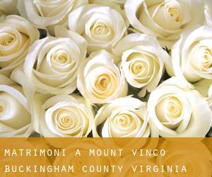 matrimoni a Mount Vinco (Buckingham County, Virginia)