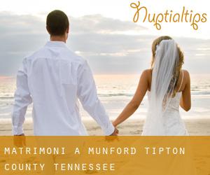 matrimoni a Munford (Tipton County, Tennessee)