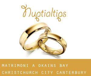 matrimoni a Okains Bay (Christchurch City, Canterbury)