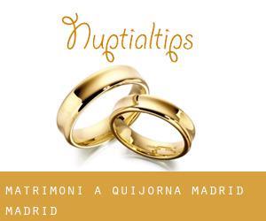 matrimoni a Quijorna (Madrid, Madrid)